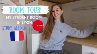 My French university room tour! Study abroad vlog