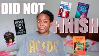 ALL THE BOOKS I HAVEN'T FINISHED THUS FAR | 2025 DNFs