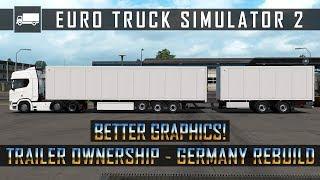 ETS2 1.32 Update Full Review - Trailer Ownership, Germany Rebuild, Better Graphics and New Scania AI