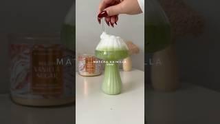 Matcha latte vainilla  tutorial #aesthetic #matcha #tutorial