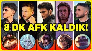 8 DK BASEDE BEKLEME CHALLENGE YAPIYORUZ AMA KARŞIMIZDA 5 VALOCU VAR! | Zero LoL