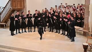 Knabenchor "Mdzlevari" / Georgien: Svanuri ferkhuli (Tanzlied)  / EJCF Basel 2023