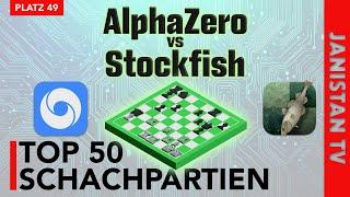 AlphaZero gegen Stockfish - die unsterbliche Computerpartie (Platz 49)