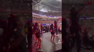 Soulja Boy performs at the atlanta falcons game