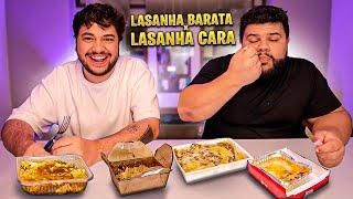 FINALMENTE O ENCONTRO ACONTECEU! - LASANHA MAIS BARATA VS LASANHA MAIS CARA