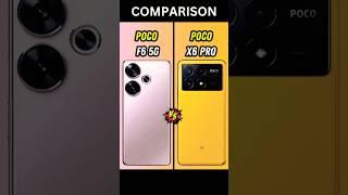 poco f6 vs poco x6 pro - main features comparison