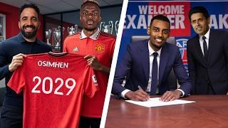  BARÇA'S FIRST TRANSFER! OSIMHEN TO MAN UTD?! PSG SIGNING ISAK? | LATEST TRANSFER RUMOURS 2024