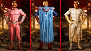 Homelander All Color Pallets and Capes - Mortal Kombat 1