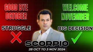 Scorpio Weekly HOROSCOPE 28 October to 3 November 2024