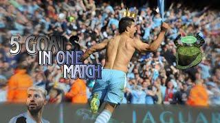 The day Sergio aguero destroyed Newcastle with 5 goals| unbelievable performance!