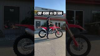 2025 Honda CRF 450 R vs 1992 CR 500 Sound Test / What Do YOU Ride?!? #honda