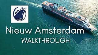 Holland America Line | Nieuw Amsterdam | FULL Cruise Ship Tour