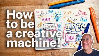 A quick tip on how to be more creative.