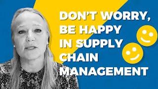 Can supply chain management be satisfying field to work in?