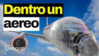 Come è fatto e come funziona un aereo di linea? Ecco la ricostruzione 3D