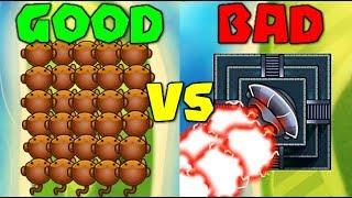 Can I Beat A TEMPLE HACKER With 0-0 Dart Monkeys? HACKER VS HACKER :: Bloons TD Battles