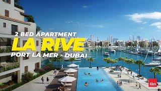 Luxurious 2 Bed Beachfront Apartment in La Rive, Port De La Mer, Dubai