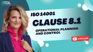 ISO 14001 Clause 8.1 Operational Planning and Control | Auditor Training Online