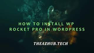 how to install & configure Settings WP rocket short free link in Description tutorial