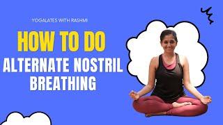 Alternate Nostril Breathing | Nadi Shodhan Pranayama | Basic Breathing Exercises