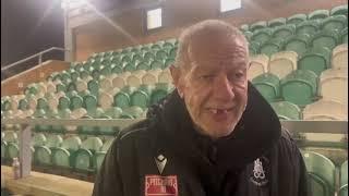 Manager’s Reaction - Nantwich Town 2-1 Newcastle Town (01/01/2025)