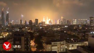 Explosions rock Tel Aviv after new wave of Iran missiles
