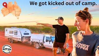 SCARY NIGHT in the Most Remote Town in Australia! Remote Outback Caravanning in our Zone RV [EP60]