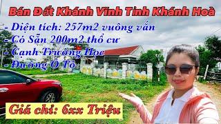 Bán đất xã Khánh Phú huyện Khánh Vĩnh| bán đất thổ cư Khánh Vĩnh giá rẻ| Nhà Đất Nha Trang