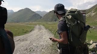 Hiking the Truso Valley in Kazbegi, Georgia