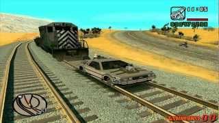 GTA San Andreas - Back to the Future Mod - Train Scene (1080p HD)