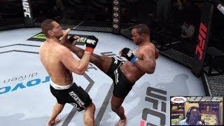 EA Sports UFC PS4 Gameplay - Daryusp007 vs AmatureKiLLerHD Fight 3