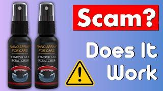 Nurafix Nano Car Spray Review - Does it Work Or A Scam?