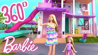 Barbie Россия | ВИРТУАЛЬНЫЙ 360° ТУР С БАРБИ ПО НОВОМУ ДОМУ МЕЧТЫ  #Дом Мечты НОВАЯ ВЕРСИЯ  3+