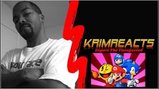 Mario Vs. Sonic Vs. Megaman Vs. Pac-Man Rap Battle REACTION | KrimReacts #458