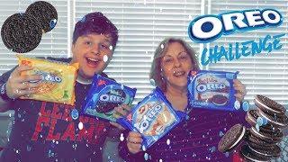 The Oreo Challenge!!! (Logan Howe vs Grandma Vegas) Part 1