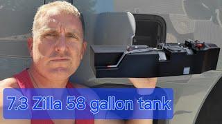 Ford 7.3 Godzilla Super Duty 58 gallon tank!  For shortbed!  2020 to 2024 check it out!