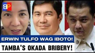 Erwin Tulfo wag IBOTO ang pakiusap ni Joie | Tamba's Okada bribery issue!