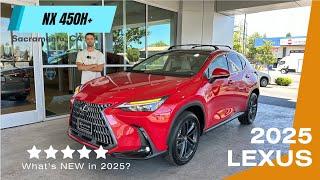 What's new in 2025 LEXUS NX 450H+ ?