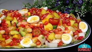 EASY CHRISTMAS SALAD. Every year at home this salad is always on our table. Delicious!!