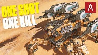  War Robots One Shot Kill Ravager With Nanea MK3