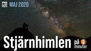 Stjärnhimlen maj 2020