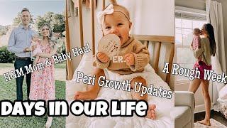 VLOG: Mom & Baby Haul + Peri Update + Getting Things Done + Rough Week