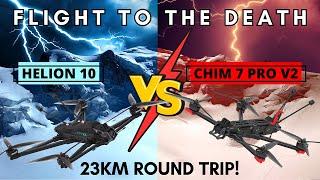 Helion 10 VS Chimera 7 pro V2: Battle for the FPV LR crown!