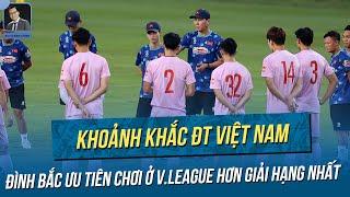 Đình Bắc ưu tiên chơi ở V.League hơn giải Hạng nhất, chia sẻ những khó khăn đã phải trải qua.