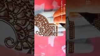 new front hand simple mehandi design| arebic mehandi design| #shorts #ytshorts #mehandi