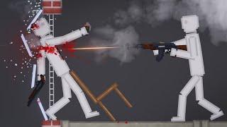 People Fight With New Weapons In People Playground