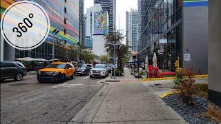 360° Brickell Neighborhood , Spring Break Cycling Virtual Travel Tour , Miami Florida , March 2025