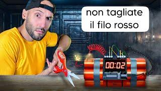 Ho Provato una ESCAPE ROOM per la PRIMA VOLTA...