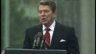 President Ronald Reagan "Tear Down This Wall" Speech at Berlin Wall