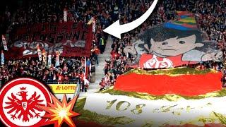 Wie Frankfurt eine Choreo in die Mainzer Heim-Kurve schmuggelte...